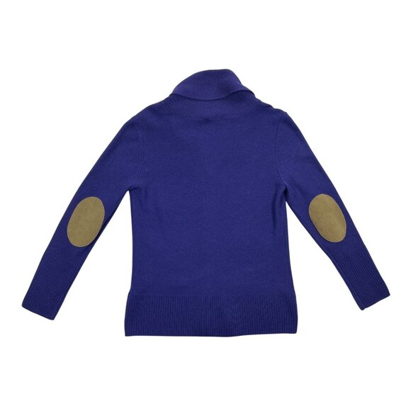 Cabelas Cardigan Sweater‎ Womens Medium Purple Button-Up Lambs Wool NWD - Picture 2 of 11